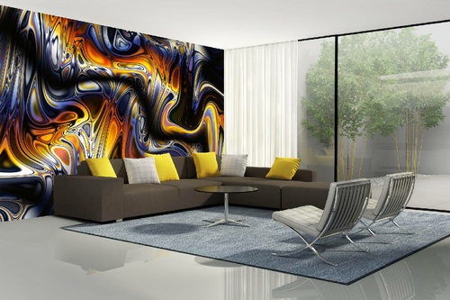 Vlies Fototapete - Horizontaler abstrakter Hintergrund 375 x 250 cm